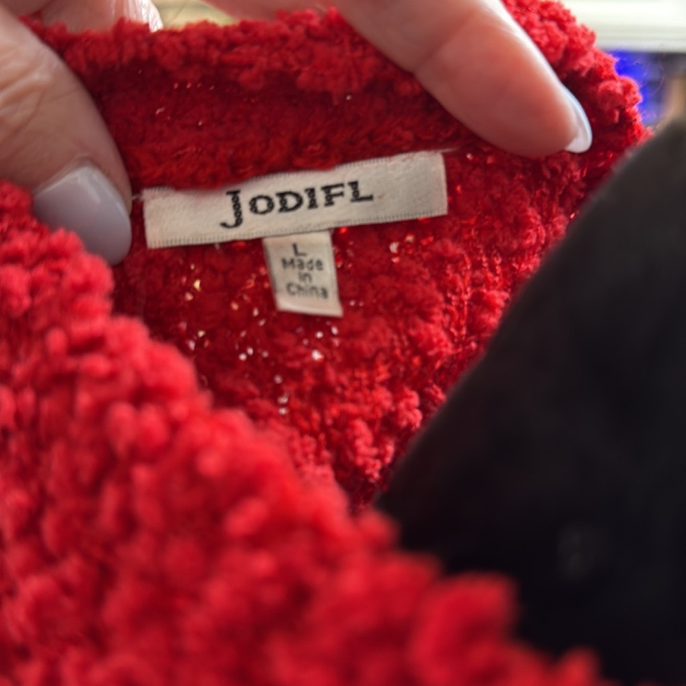 Jodifl sweater red size large - Picture 3 of 3